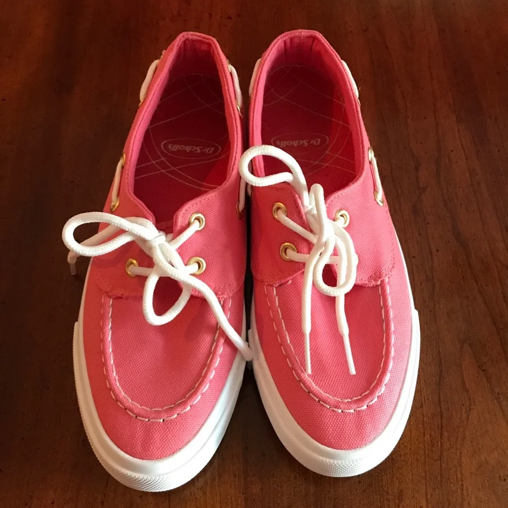 Dr. Scholl’s Women’s Deck Shoes Pink Size 7 - Picture 1 of 5